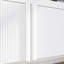 Armoire de rangement en bois à motif de vagues de 63 po avec tablette réglable-1514023893