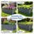 Deep Root Planters, Galvanized Metal 70.9 In Modern Outdoor Garden Bed