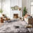 Schauer Abstract Performance Black/Ivory/Gray Rug-927075594