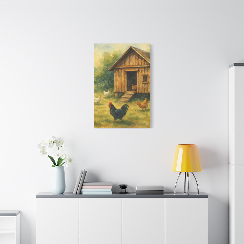 Aaroon Single Picture Frame Print on Canvas, 91.44 cm H x 60.96 cm W