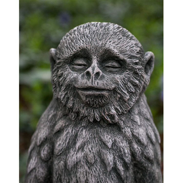 Monkey Garden Statue, Graystone