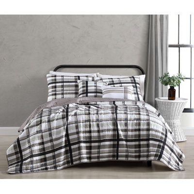Maris Polyester Plaid Quilt
