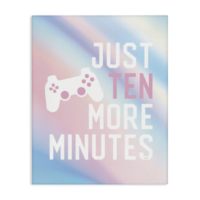 Toile de jeu Pastel Ten More minutes, design par Lux + Me Designs