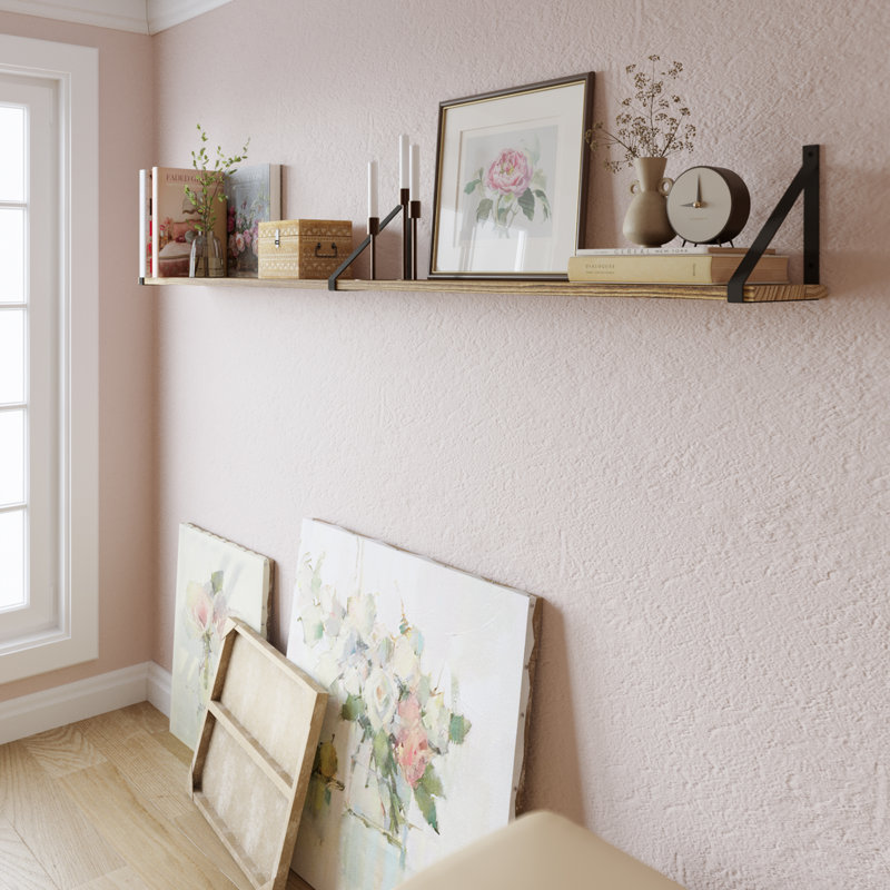 Syeira Paulownia Floating Shelf