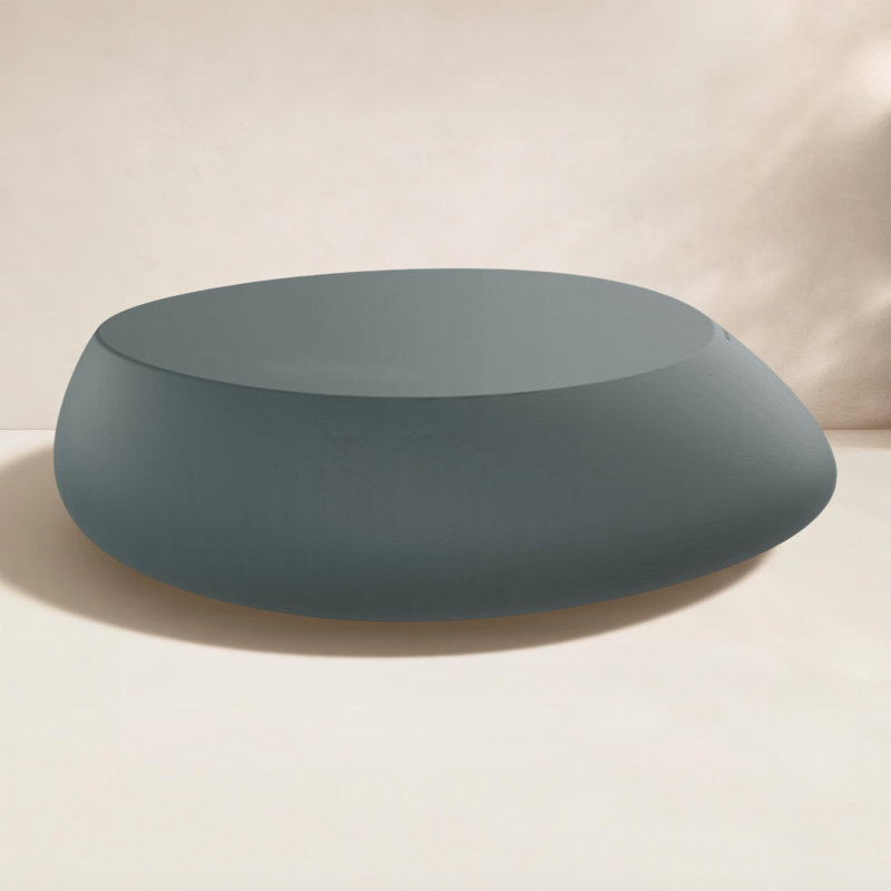 Table basse en pierre, Vert