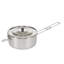 Pot de cuisine en acier inoxydable avec couvercle stansport