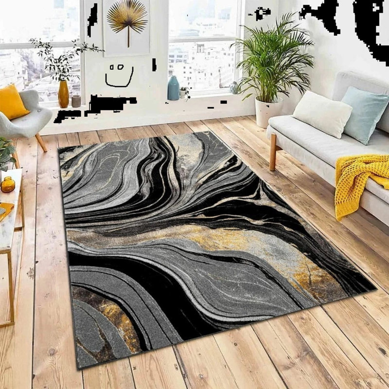 Abstract Area Rug, Rectangle 120 x 170 cm