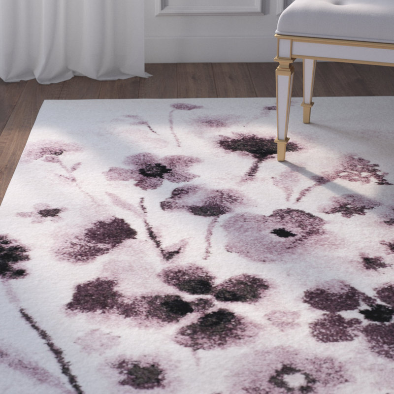 Adirondack Performance Floral Rug, Rectangle 8' x 10'