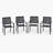 Horwich 4 - Person Patio Dining Set with Square Table , Cushions Included