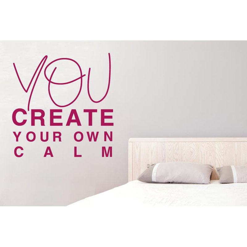 Abstract Wall Decal, Medium, Violet