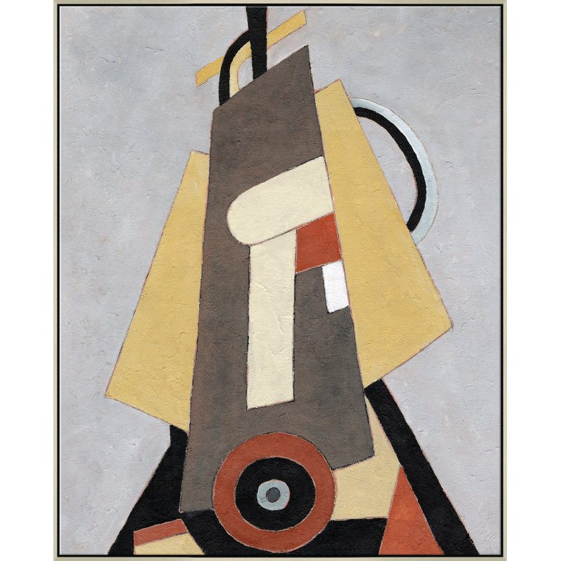 Hommage à Marsden Hartley - peinture, Argent, H 50 po x l 40 po x P 2,625 po