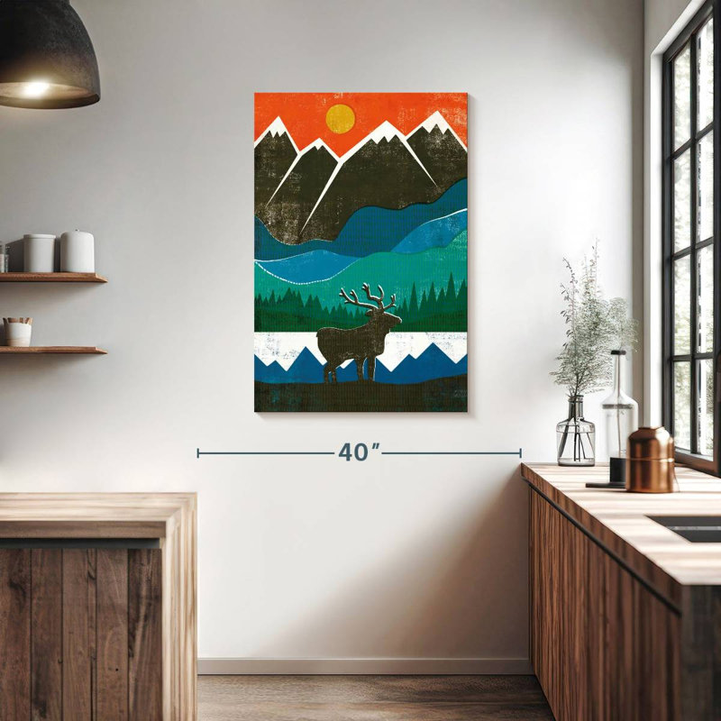 Brampt Big Sky IV, 39" H x 26" W