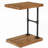 Narrow Solid Wood Nightstand, C-Shaped Bedside Table With Shelf For Bedroom-1500422506
