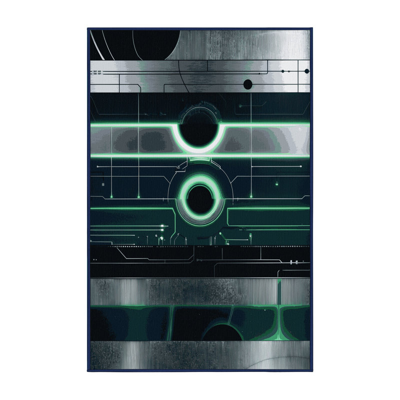 Gravity Shift Rug, Rectangle 2' x 3'
