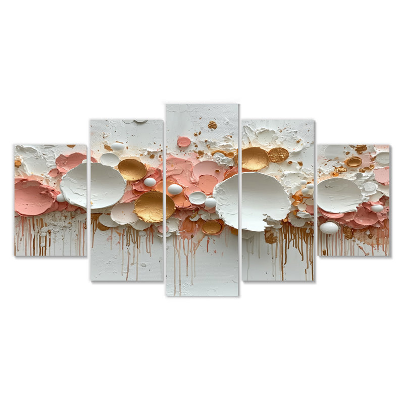 «Liggett - Abstract Collages Wall Art», ensemble d'art mural moderne