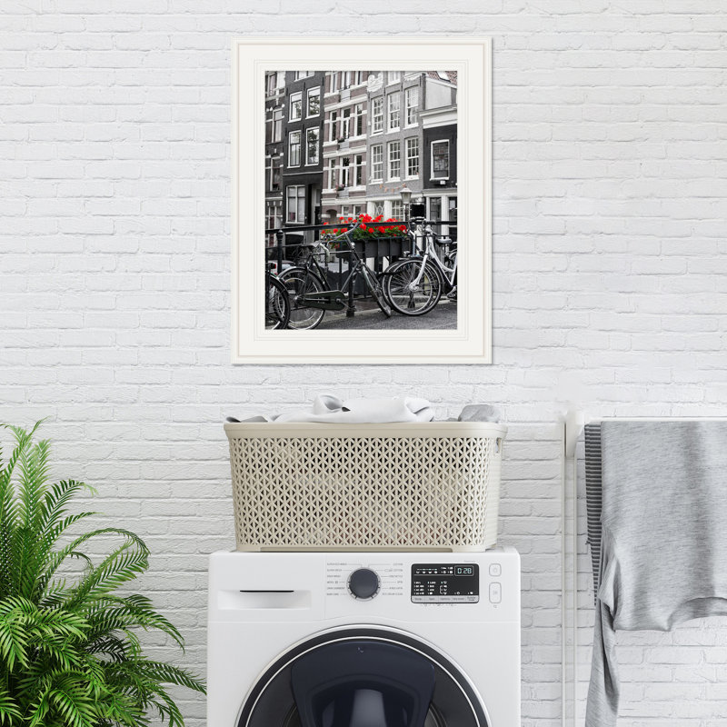 Cadre photo simple en bois Nisbett, 18 po x 24 po