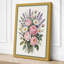 Pale Rose Arrangement Botanical - Wrapped Canvas-4310722-4310723