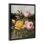 Art mural rétro sur toile flottante, pivoines et fleurs par Carol Robinson