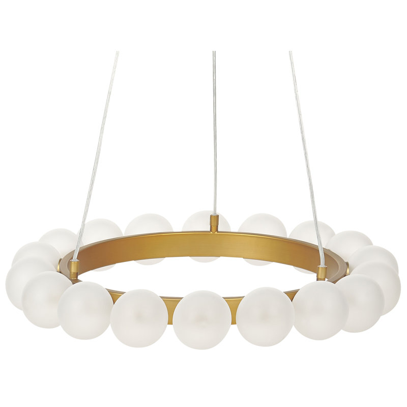 Georges 18 - Light Gold Waggon Wheel Pendant