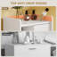 Engineered Wood Freestanding Linen Cabinet