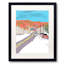 Hollywood Hills Print by Deborah Blum
