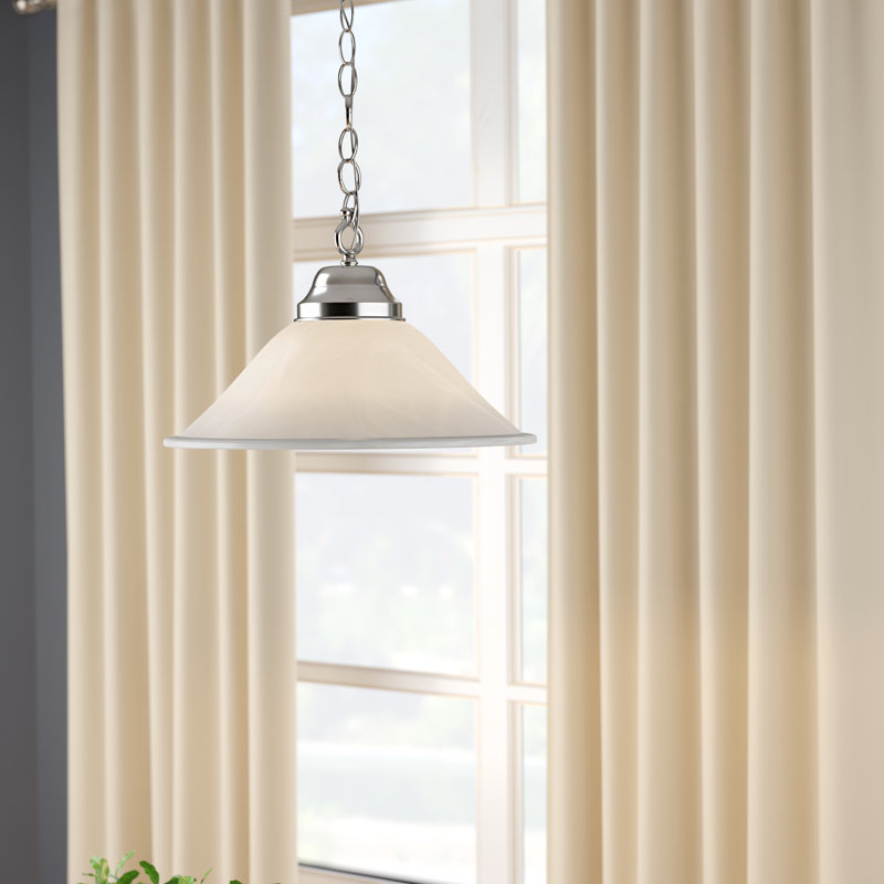 Whitbeck 1 - Light Single Pendant, Satin Nickel