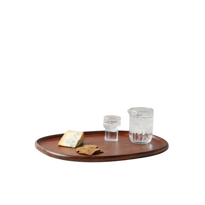 Talo Medium Acacia Tray, Walnut
