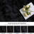 Hagay Shag Fluffy Faux Sheepskin Fur Area Rug in Black-876573059
