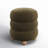 Dalisha 17" Velvet Round Ottoman-96097021-96097017
