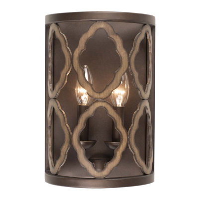Applique murale Whittaker 2 LT Brownstone Kalco