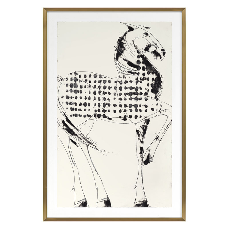 Etruscan Gold I Print by Gillette, Susan, Gold Single Picture Framed