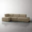 4 Seater Corduroy Seating Component-1147621943