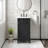 Modway Steamforge 17'' Free Standing Single Bathroom Vanity with Ceramic Top-93027941