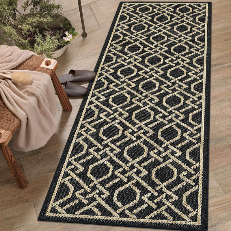 Tapis Farsam avec envers antidérapant, Tapis de couloir 2 pi 3 po x 7 pi 3 po