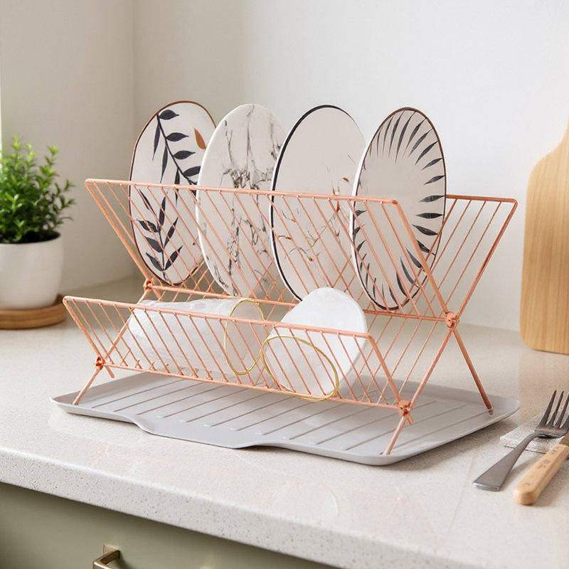 Dish Rack, Gold