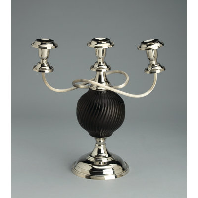 17" Brass Candelabra