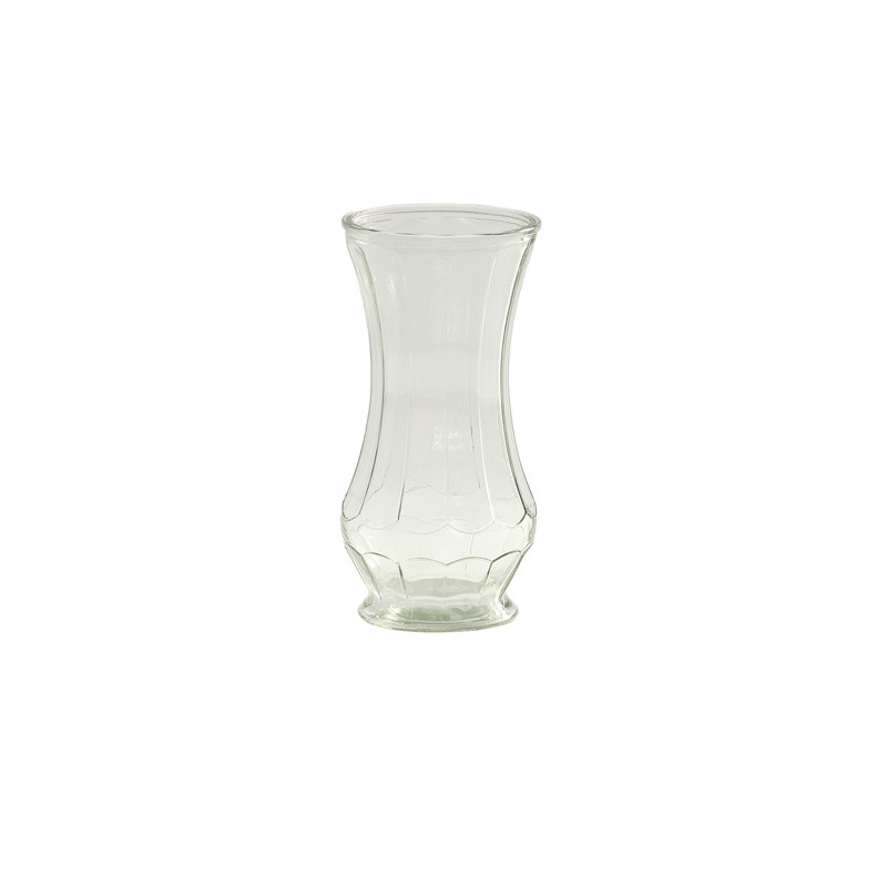 Classic Glass Vase Clear-9.75"H