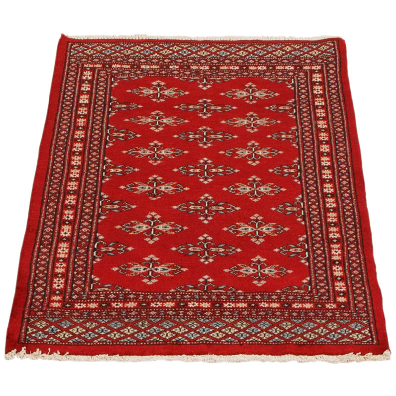 Tapis unique en laine noué à la main nouvel âge 2 pi 6 po x 4 pi 3 po Montesinos