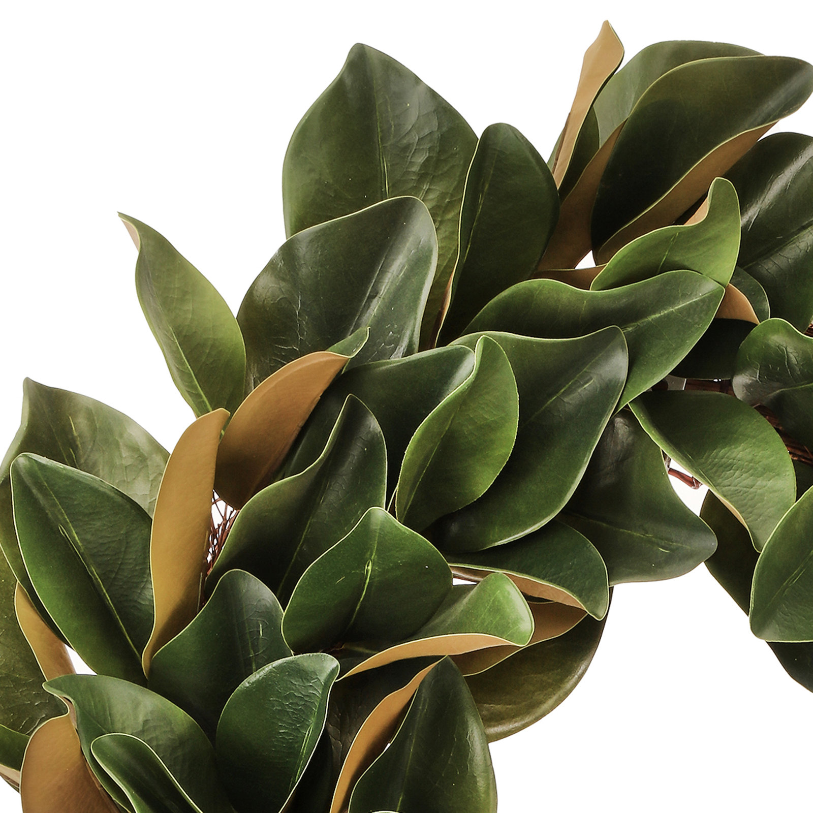 27'' Faux Magnolia Wreath