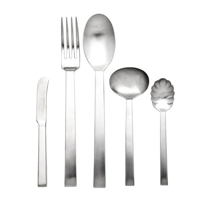 Rapallo 5 - Piece Stainless Steel Hostess Set