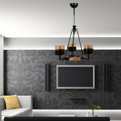 Fennell 3 - Light Shaded Chandelier