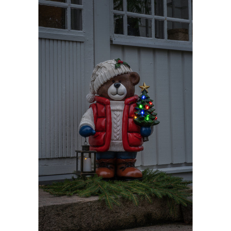 Christmas Bear Decorative Accent