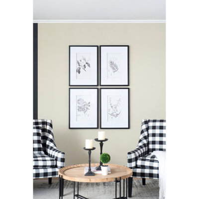 Of 4 Wall Art Prints - 20X28 Inches Home Decor For Various Areas , , , Pencil Sketches Different