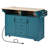 55.7'' Large Kitchen Island with 2 Drop Leaf,, Rolling Kitchen Cart on 5 Wheels with Power Outlet, Folding Storage Dining Table with Spice & Towel Rack , 3 Drawers-1752036717