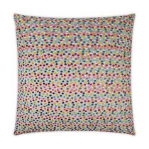 SALE Cotton Canvas Fabric Polka Dots Spot Upholstery Cushion