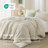 Bedsure Linen Duvet Cover Oversized King Size - Soft Double Brushed Bedding Set for Kids & Adults（Set of 3）-109724496-109724481