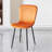 Modern Upholstered Armless Velvet Dining Chairs-954988552
