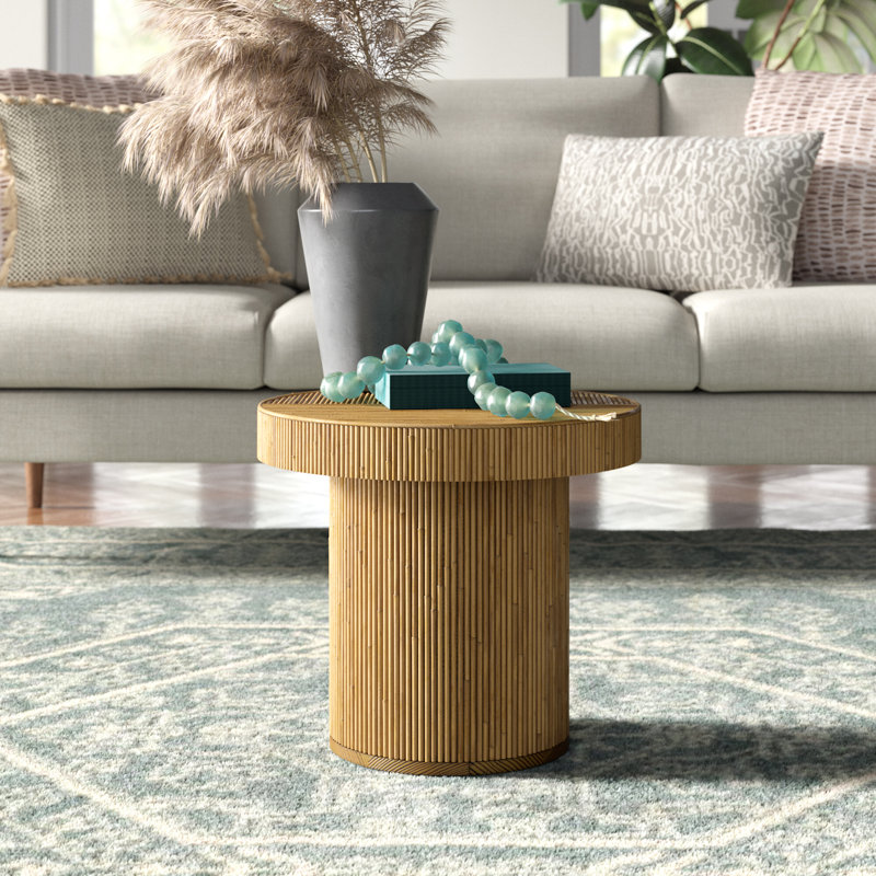 Maura Rattan Coffee Table