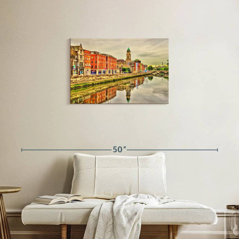Sirci Dublin Riverside Buildings, H 20 po x l 30 po