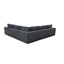 Grain de café modulaire entièrement rembourré avec coussins décoratifs-615906566